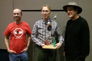 Gumby with Erik Goulet, Henry Selick and Joe Clokey  at Montreal Film Fest