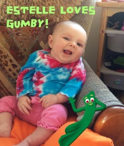 Gumby with baby
