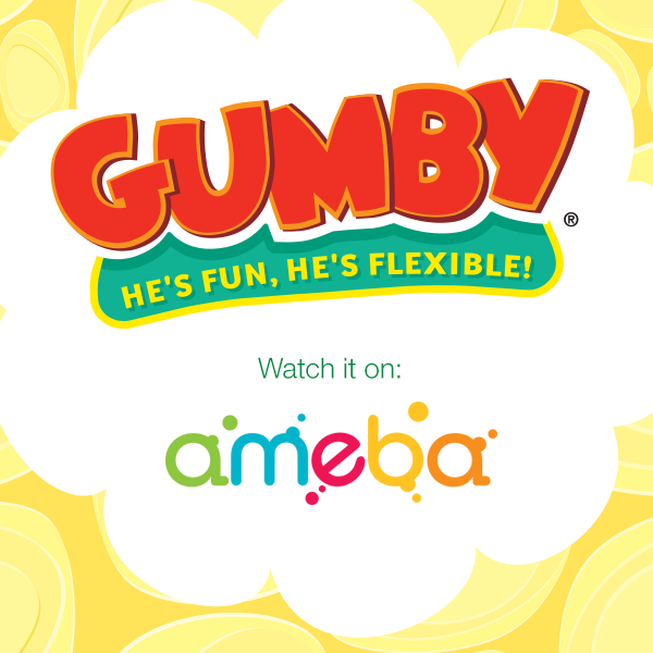 Gumby Now Available on Ameba TV Streaming