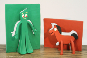 Gumby and Pokey Out of Slabs