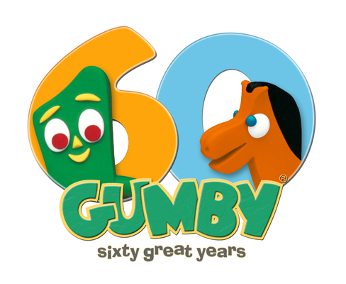 Gumby 60th Anniversary logo