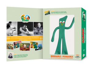 Gumby 50s DVD set with bendable toy