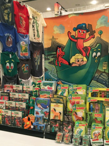 Gumby merchandise at Comic Fest