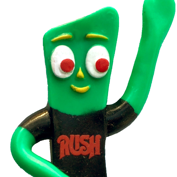 Gumby Jams with the Iconic Band RUSH!