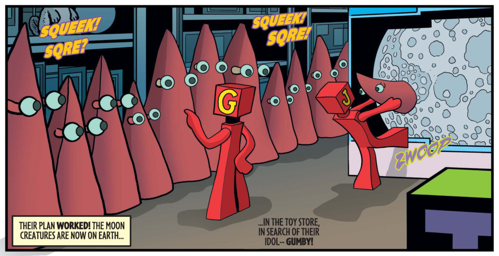 Blockheads in New Gumby Comics