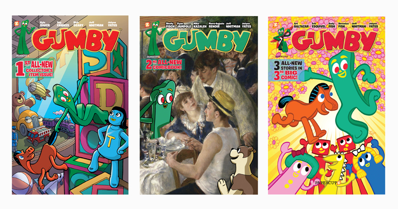 Gumby Comics Issues 1-3